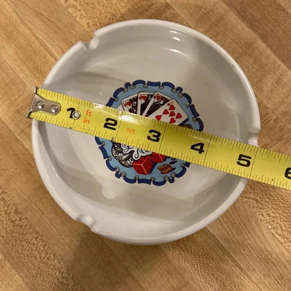 Laughlin Nevada 5" Ceramic Ash Tray - Picture 4 of 4